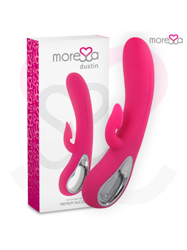 MORESSA DUSTIN ONDAS ESTIMULADORAS CLITORIAL Y POTENTE VIBRACION PREMIUM SILICONE RECARGABLE