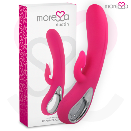 MORESSA DUSTIN ONDAS ESTIMULADORAS CLITORIAL Y POTENTE VIBRACION PREMIUM SILICONE RECARGABLE
