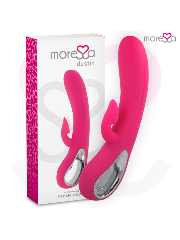 MORESSA DUSTIN ONDAS ESTIMULADORAS CLITORIAL Y POTENTE VIBRACION PREMIUM SILICONE RECARGABLE