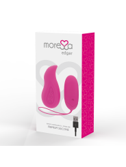 MORESSA EDGAR SET DUO HUEVO REMOTO Y MANDO CON VIBRACION INCORPORADA PREMIUM SILICONE CONTROL REMOTO