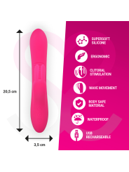 MORESSA ETHAN EFECTO WAVE MAS POTENTE VIBRACION PREMIUM SILICONE RECARGABLE