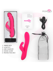 MORESSA ETHAN EFECTO WAVE MAS POTENTE VIBRACION PREMIUM SILICONE RECARGABLE