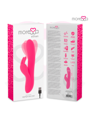MORESSA ETHAN EFECTO WAVE MAS POTENTE VIBRACION PREMIUM SILICONE RECARGABLE