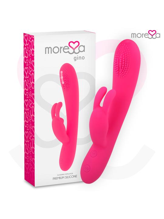 MORESSA GINO TICKLING VAGINAL PREMIUM SILICONE RECARGABLE