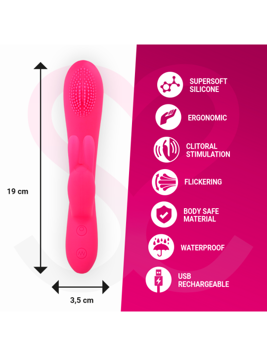 MORESSA GINO TICKLING VAGINAL PREMIUM SILICONE RECARGABLE