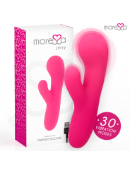 MORESSA JERRY CLIP VIBRADOR PUNTO G Y CLITORIS PREMIUM SILICONE RECARGABLE