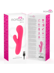MORESSA JERRY CLIP VIBRADOR PUNTO G Y CLITORIS PREMIUM SILICONE RECARGABLE