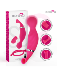 MORESSA KIRK DUO ONDAS ESTIMULADORAS MASAJEADOR MULTI PRESTACIONES PREMIUM SILICONE RECARGABLE