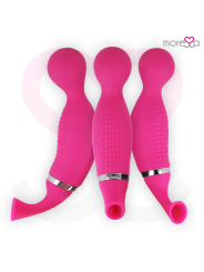 MORESSA KIRK DUO ONDAS ESTIMULADORAS MASAJEADOR MULTI PRESTACIONES PREMIUM SILICONE RECARGABLE