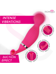 MORESSA KIRK DUO ONDAS ESTIMULADORAS MASAJEADOR MULTI PRESTACIONES PREMIUM SILICONE RECARGABLE