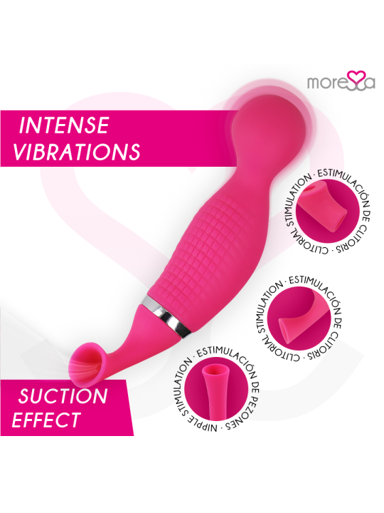MORESSA KIRK DUO ONDAS ESTIMULADORAS MASAJEADOR MULTI PRESTACIONES PREMIUM SILICONE RECARGABLE