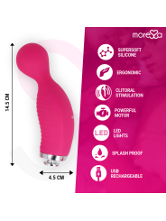 MORESSA KIRK DUO ONDAS ESTIMULADORAS MASAJEADOR MULTI PRESTACIONES PREMIUM SILICONE RECARGABLE