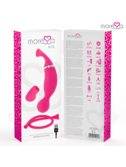MORESSA KIRK DUO ONDAS ESTIMULADORAS MASAJEADOR MULTI PRESTACIONES PREMIUM SILICONE RECARGABLE