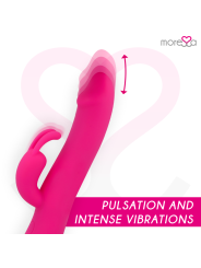 MORESSA MOLLY IMPULSOR UPDOWN Y POTENTE VIBRACION PREMIUM SILICONE RECARGABLE