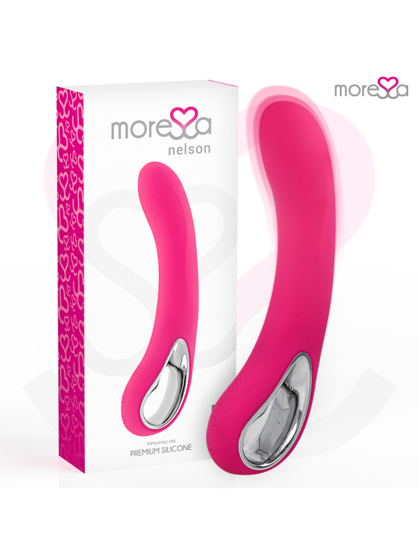 MORESSA NELSON MASAJEADOR PUNTO G PREMIUM SILICONE RECARGABLE