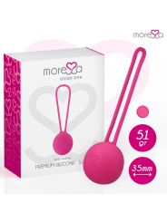 MORESSA OSIAN ONE ENTRENAMIENTO SUELO PELVICO 51gr PREMIUM SILICONA ROSA