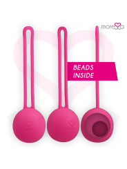 MORESSA OSIAN ONE ENTRENAMIENTO SUELO PELVICO 51gr PREMIUM SILICONA ROSA