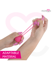 MORESSA OSIAN ONE ENTRENAMIENTO SUELO PELVICO 51gr PREMIUM SILICONA ROSA