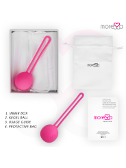 MORESSA OSIAN ONE ENTRENAMIENTO SUELO PELVICO 51gr PREMIUM SILICONA ROSA