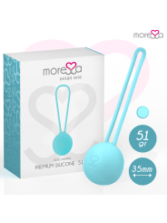 MORESSA OSIAN ONE ENTRENAMIENTO SUELO PELVICO 51gr PREMIUM SILICONA TURQUESA