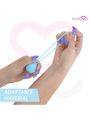 MORESSA OSIAN ONE ENTRENAMIENTO SUELO PELVICO 51gr PREMIUM SILICONA TURQUESA