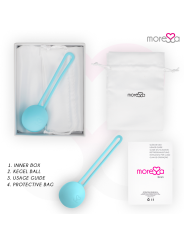 MORESSA OSIAN ONE ENTRENAMIENTO SUELO PELVICO 51gr PREMIUM SILICONA TURQUESA