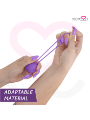MORESSA OSIAN ONE ENTRENAMIENTO SUELO PELVICO 51gr PREMIUM SILICONA LILA