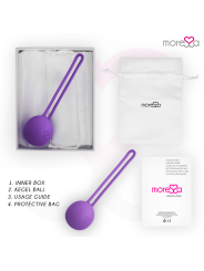 MORESSA OSIAN ONE ENTRENAMIENTO SUELO PELVICO 51gr PREMIUM SILICONA LILA