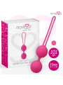 MORESSA OSIAN TWO ENTRENAMIENTO SUELO PELVICO 101gr PREMIUM SILICONA ROSA