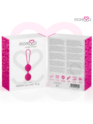 MORESSA OSIAN THREE ENTRENAMIENTO SUELO PELVICO 85 gr PREMIUM SILICONA ROSA