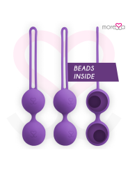 MORESSA OSIAN THREE ENTRENAMIENTO SUELO PELVICO 85 gr PREMIUM SILICONA LILA