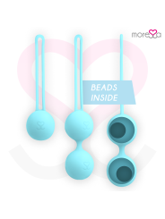 MORESSA OSIAN SET Osian One 51 Gr Osian Two 101 Gr Osian Three 85 gr PREMIUM SILICONA TURQUESA