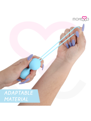 MORESSA OSIAN SET Osian One 51 Gr Osian Two 101 Gr Osian Three 85 gr PREMIUM SILICONA TURQUESA