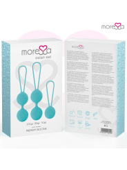 MORESSA OSIAN SET Osian One 51 Gr Osian Two 101 Gr Osian Three 85 gr PREMIUM SILICONA TURQUESA