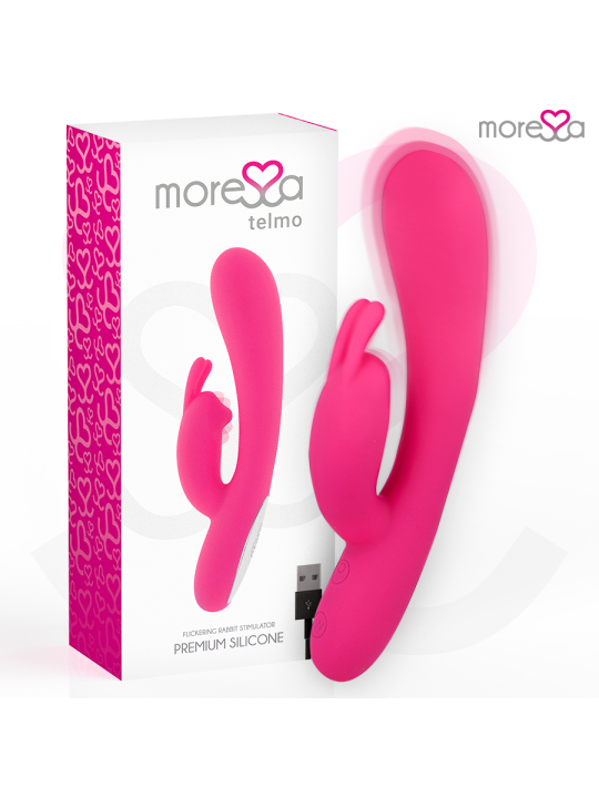 MORESSA TELMO TICKLING CLITORIAL PREMIUM SILICONE RECARGABLE