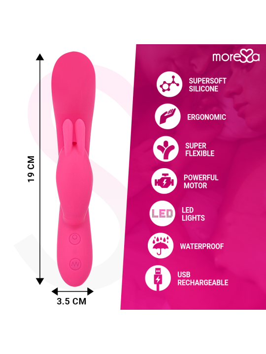 MORESSA TELMO TICKLING CLITORIAL PREMIUM SILICONE RECARGABLE
