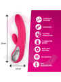 MORESSA TROY MASAJEADOR PUNTO G Y CLITORIS PREMIUM SILICONE RECARGABLE