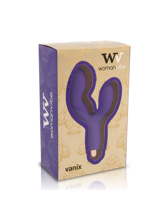 WOMANVIBE VANIX VIBRADOR ESTIMULADOR SILICONA