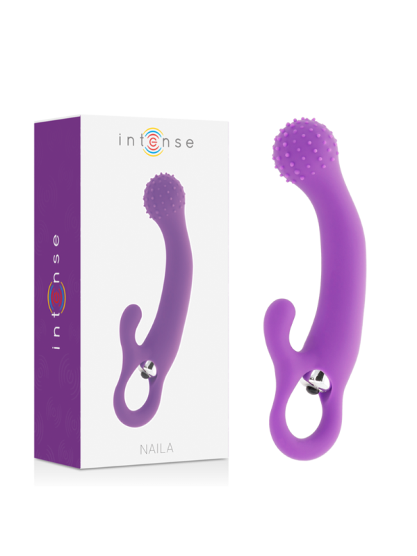 INTENSE NAILA VIBRATING SILICONE LILA