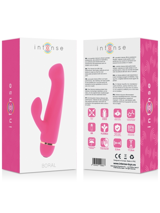 INTENSE BORAL 20 SPEEDS SILICONE ROSA