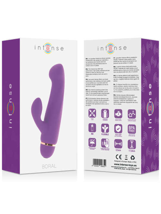 INTENSE BORAL 20 SPEEDS SILICONE LILA