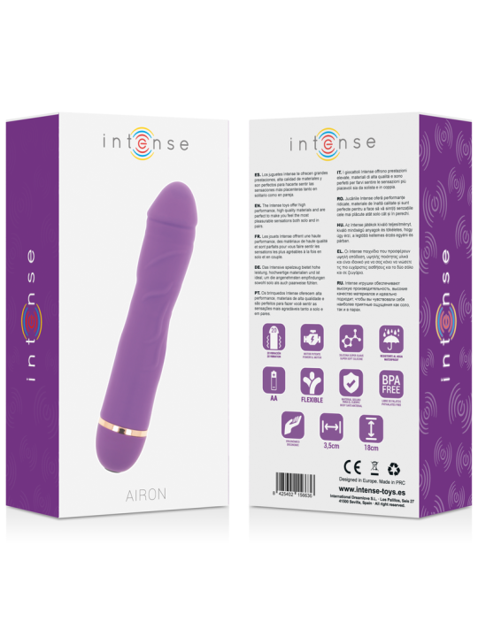 INTENSE AIRON 20 SPEEDS SILICONE LILA