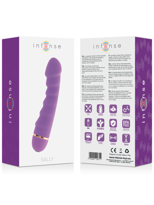 INTENSE SALLY 20 SPEEDS SILICONE LILA