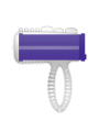 CASUAL LOVE RING VIBRADOR LENGUA LILA