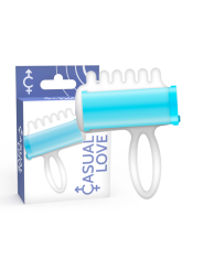 CASUAL LOVE ESTIMULADOR DEDO AZUL