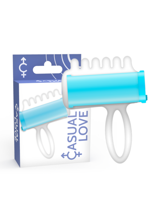 CASUAL LOVE ESTIMULADOR DEDO AZUL