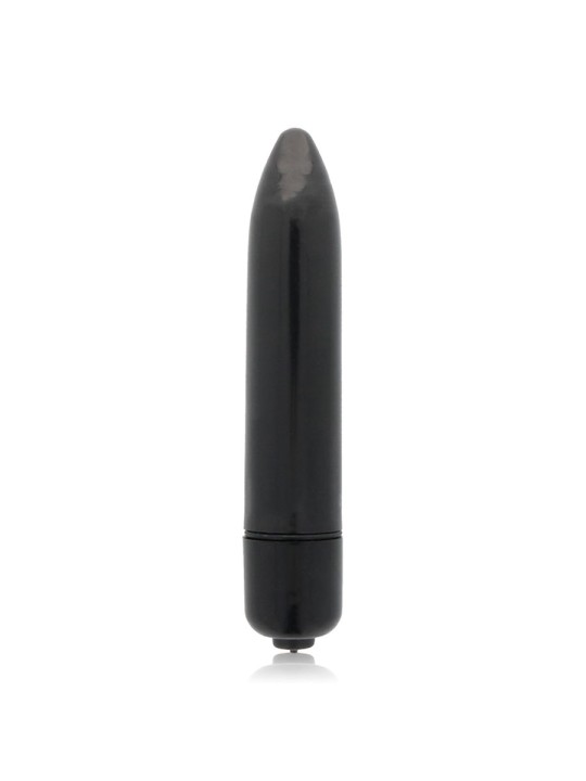 GLOSSY THIN VIBRADOR NEGRO