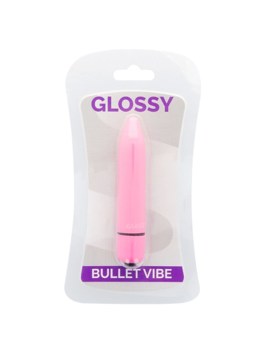 GLOSSY THIN VIBRADOR ROSA INTENSO