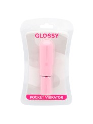 GLOSSY POCKET VIBRADOR ROSA
