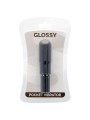 GLOSSY POCKET VIBRADOR NEGRO